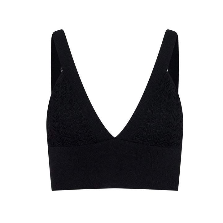 Reverie Pointelle Knit Bra