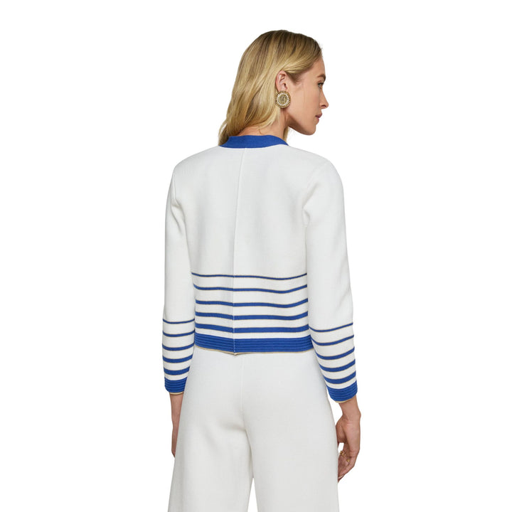 Catie V-Neck Knit Blazer