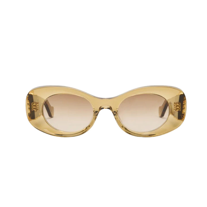 Beveled Oval Maxi Anagram sunglasses