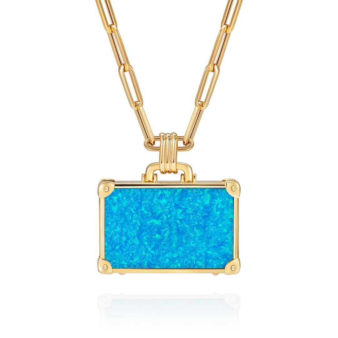 Large Suitcase YG Necklace