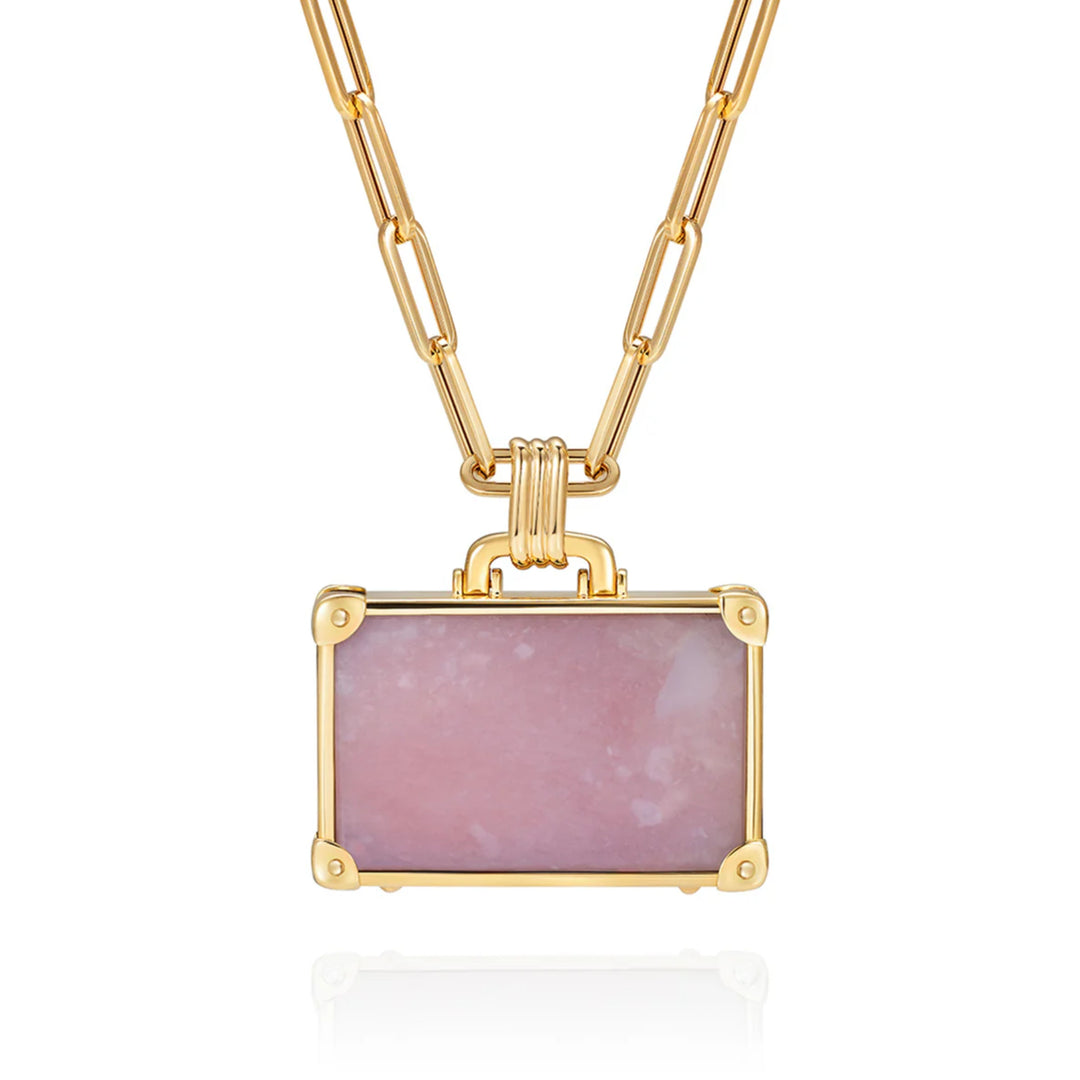 Large Suitcase YG Necklace