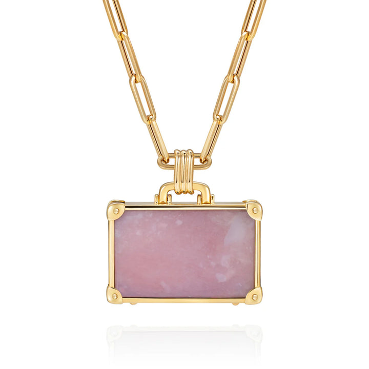 Large Suitcase YG Necklace