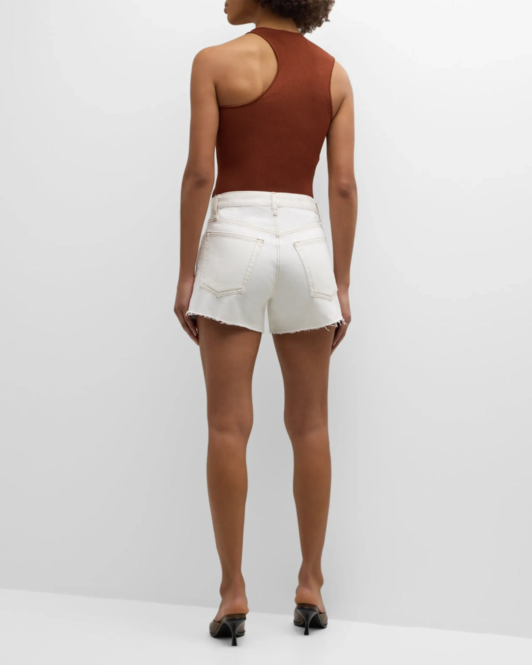 Super High Short With Fray Hem