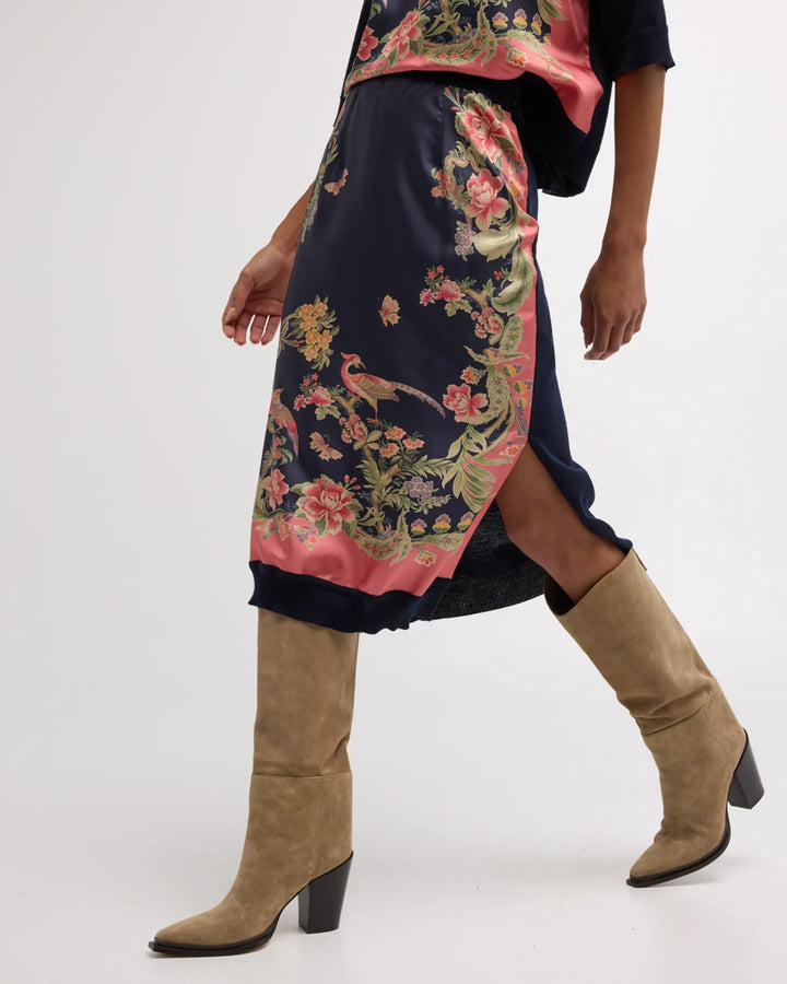 Patterned Knit Skirt