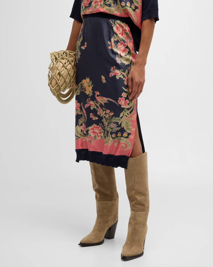 Patterned Knit Skirt