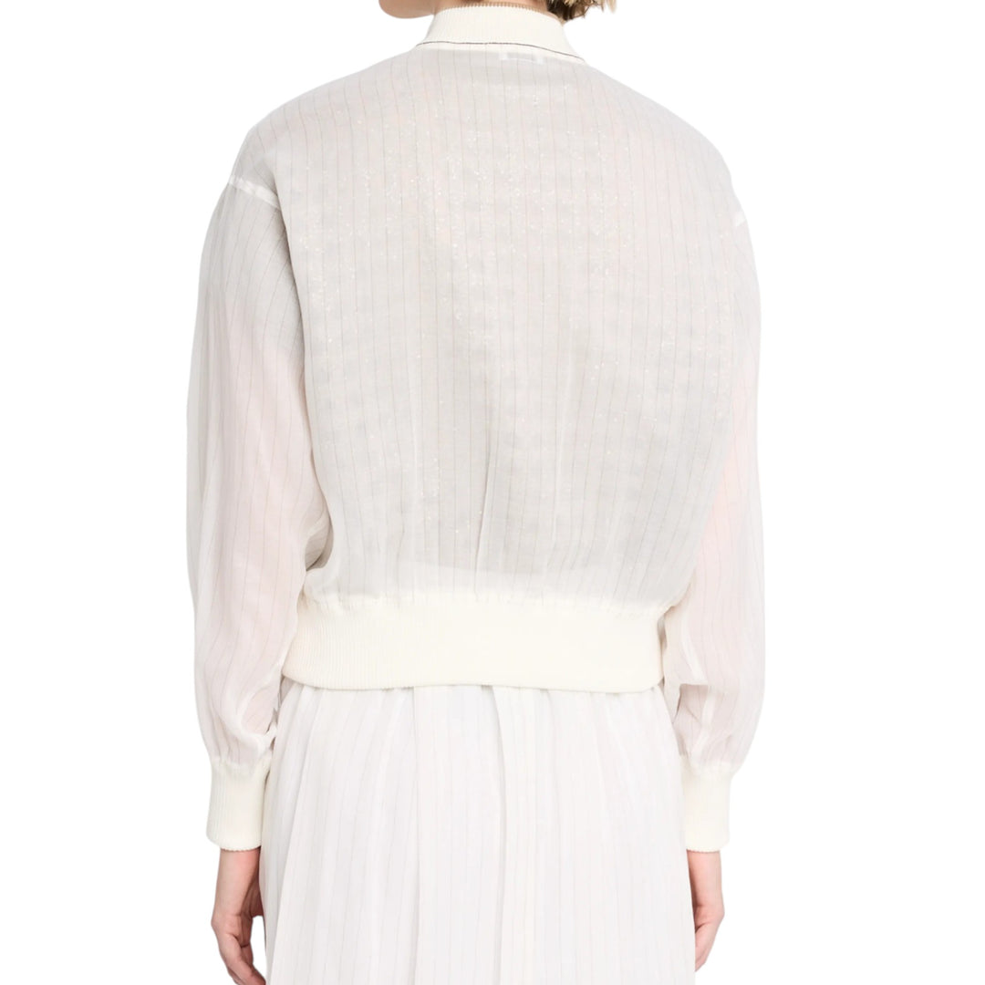 Cotton Gauze Bomber
