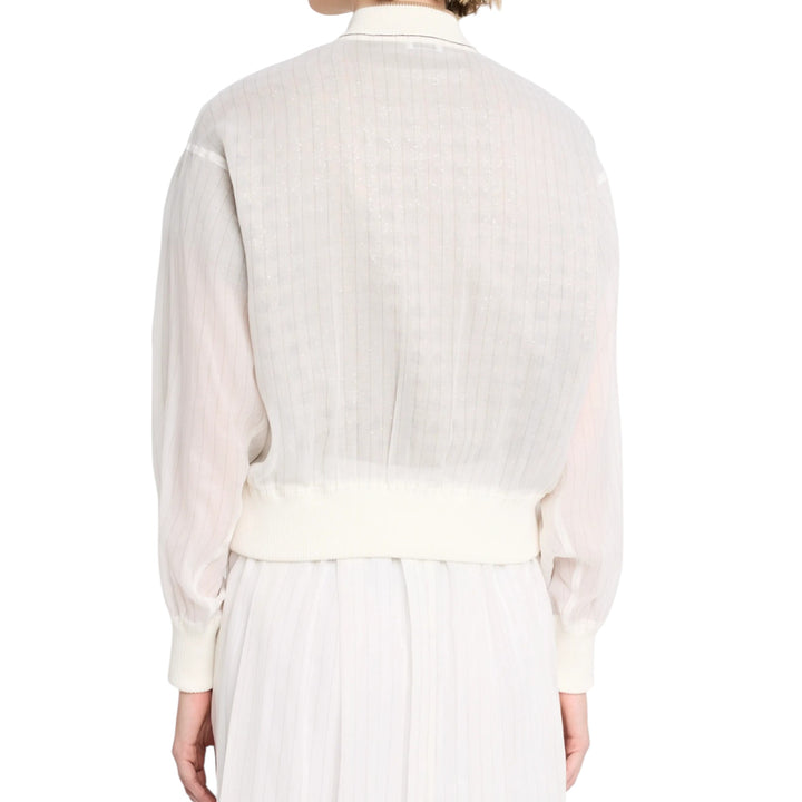 Cotton Gauze Bomber