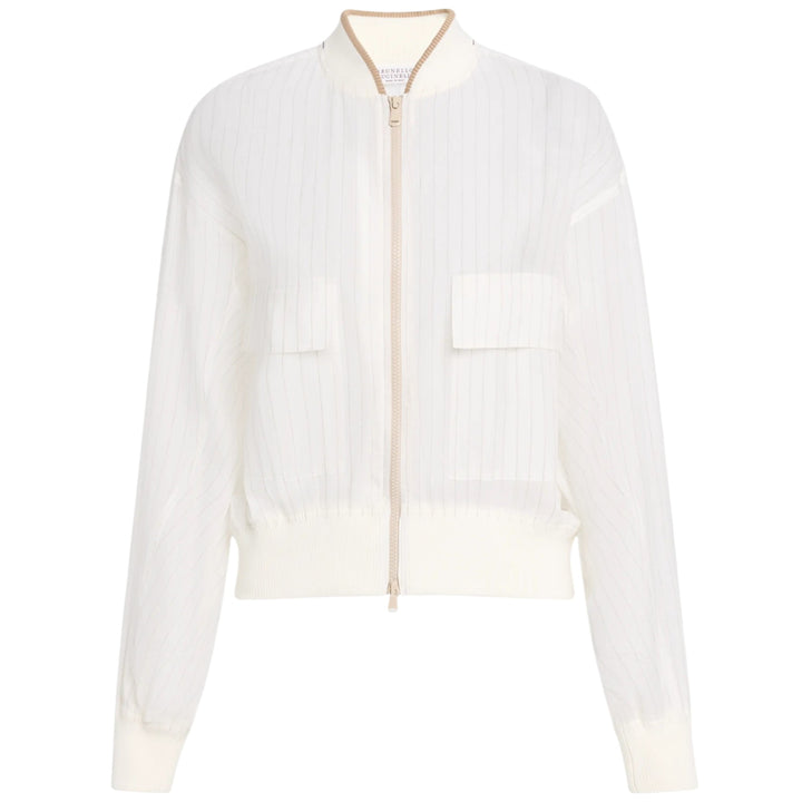 Cotton Gauze Bomber