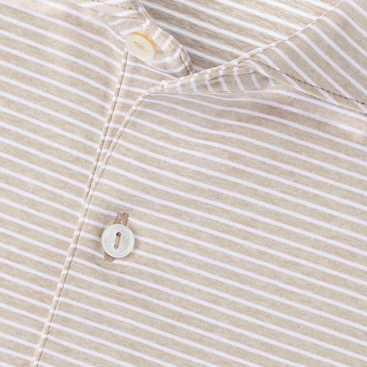 Ballad Performance Jersey Polo in Barley