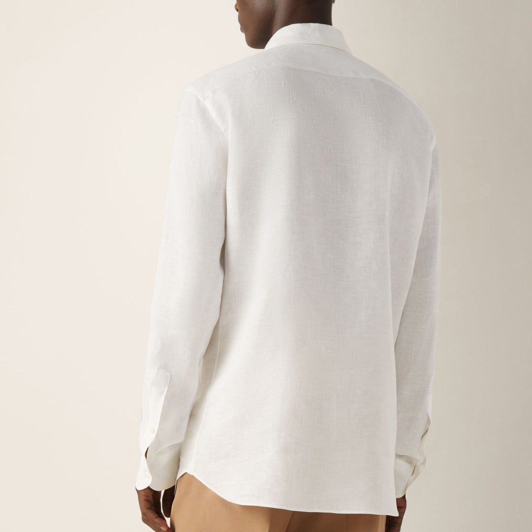 Oasi Lino Shirt in White