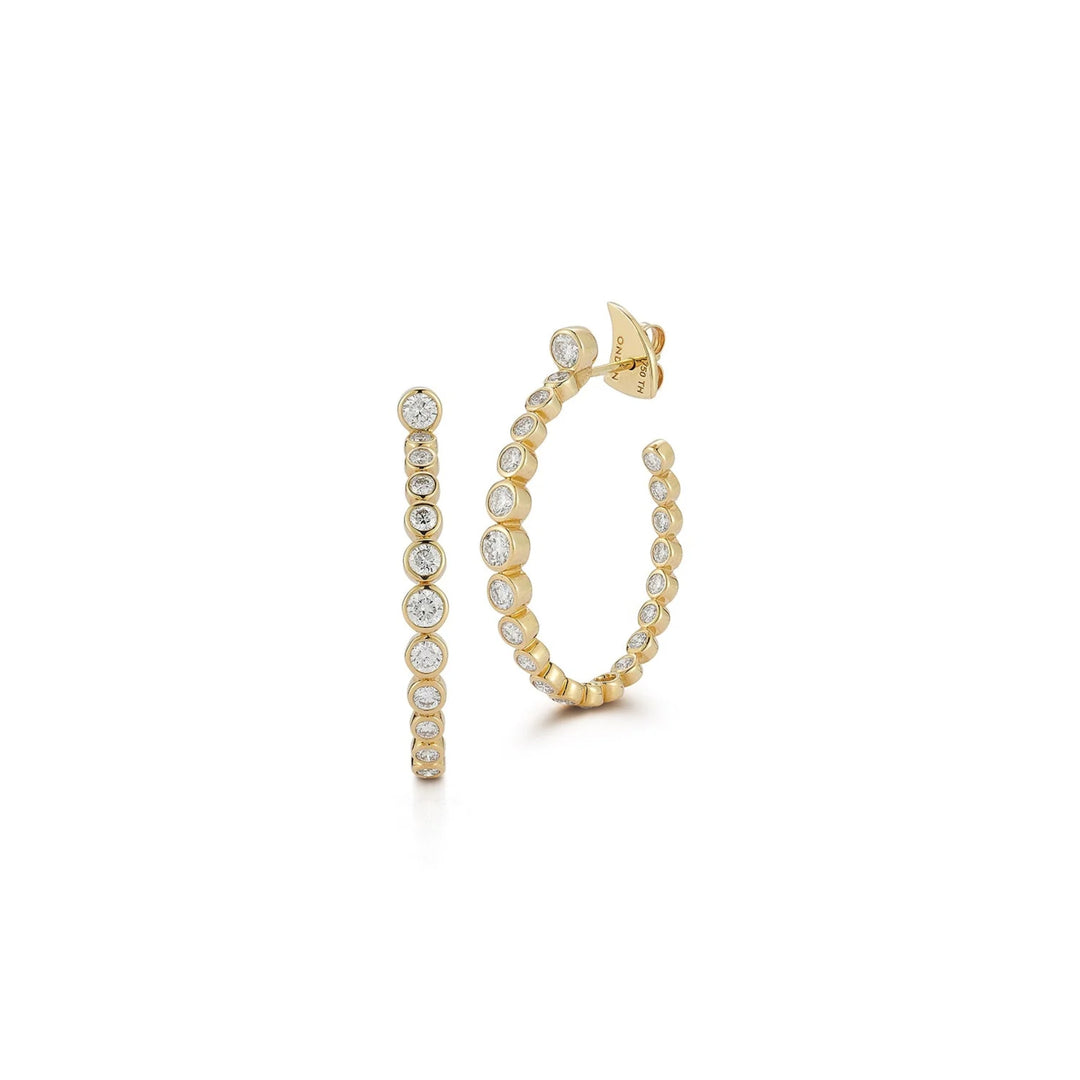 Orta Hoop - 1.81ct 18KY