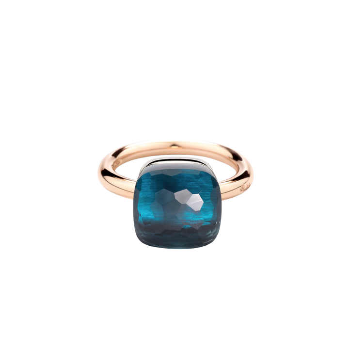 Ring Nudo Maxi - London Blue Topaz