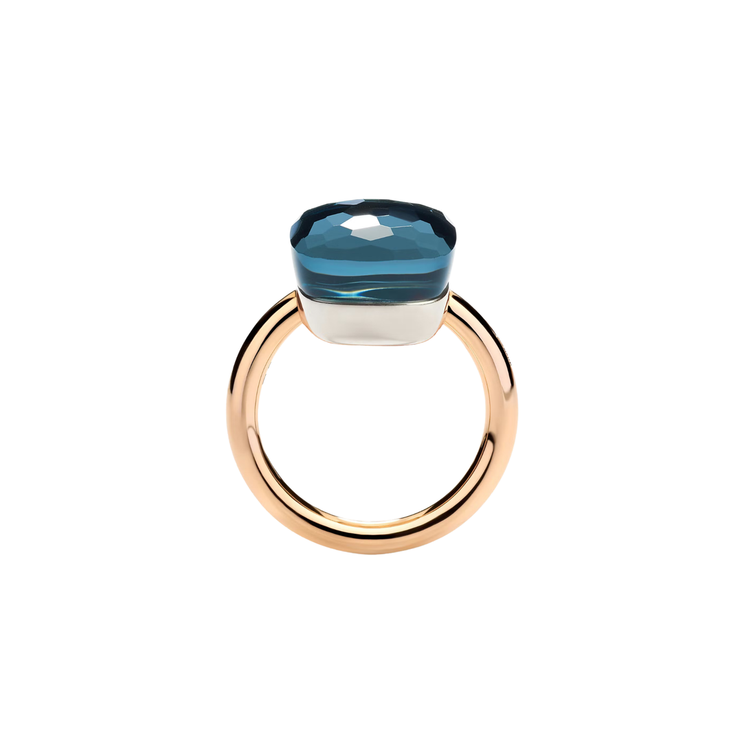 Ring Nudo Maxi - London Blue Topaz