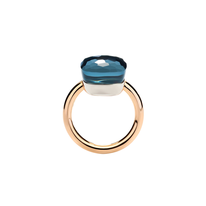 Ring Nudo Maxi - London Blue Topaz