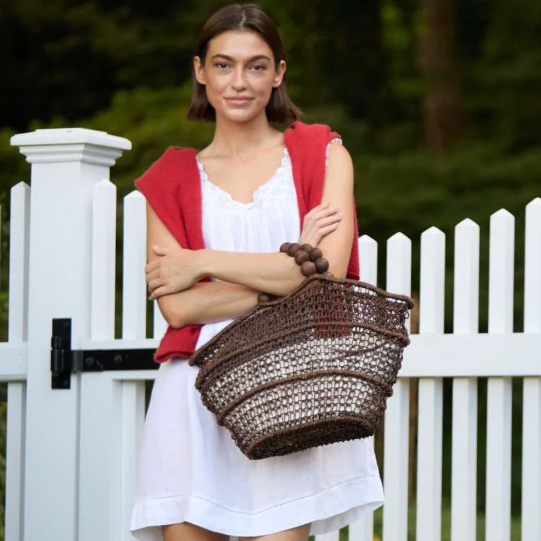 The Comporta Tote in Cocoa