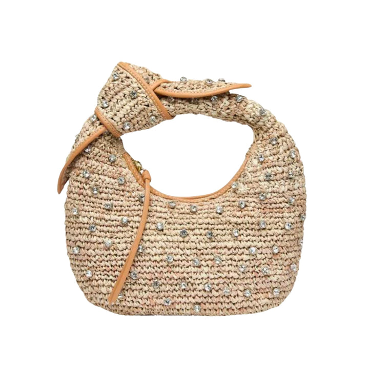 The Josie Knot Bling Bag in Natural