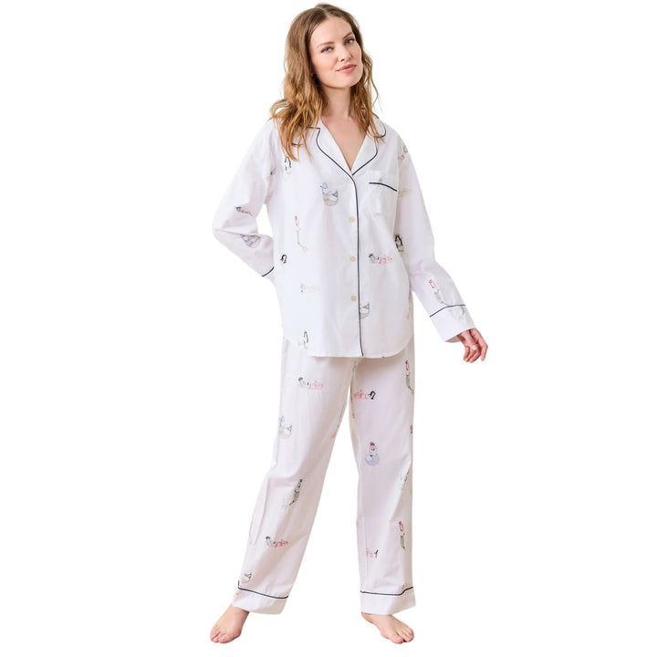 Daughters of Triton Long Pj Set