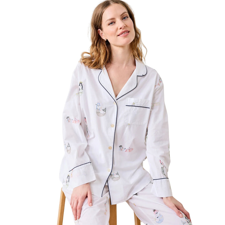 Daughters of Triton Long Pj Set