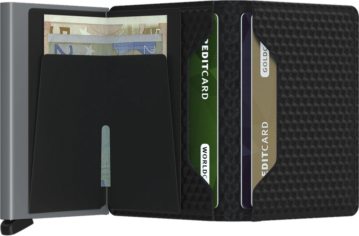 Cubic Slimwallet - Black Titanium