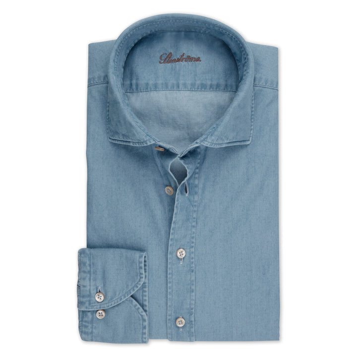 Blue Denim Sport Shirt