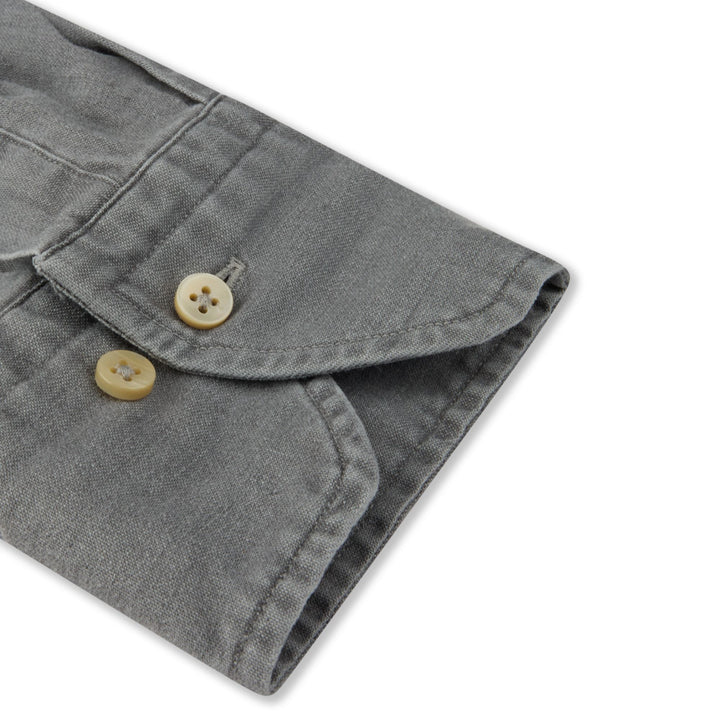 Grey Denim Sport Shirt