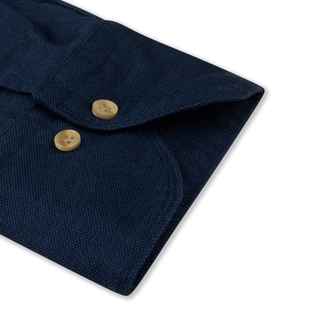 Navy Oxford shirt