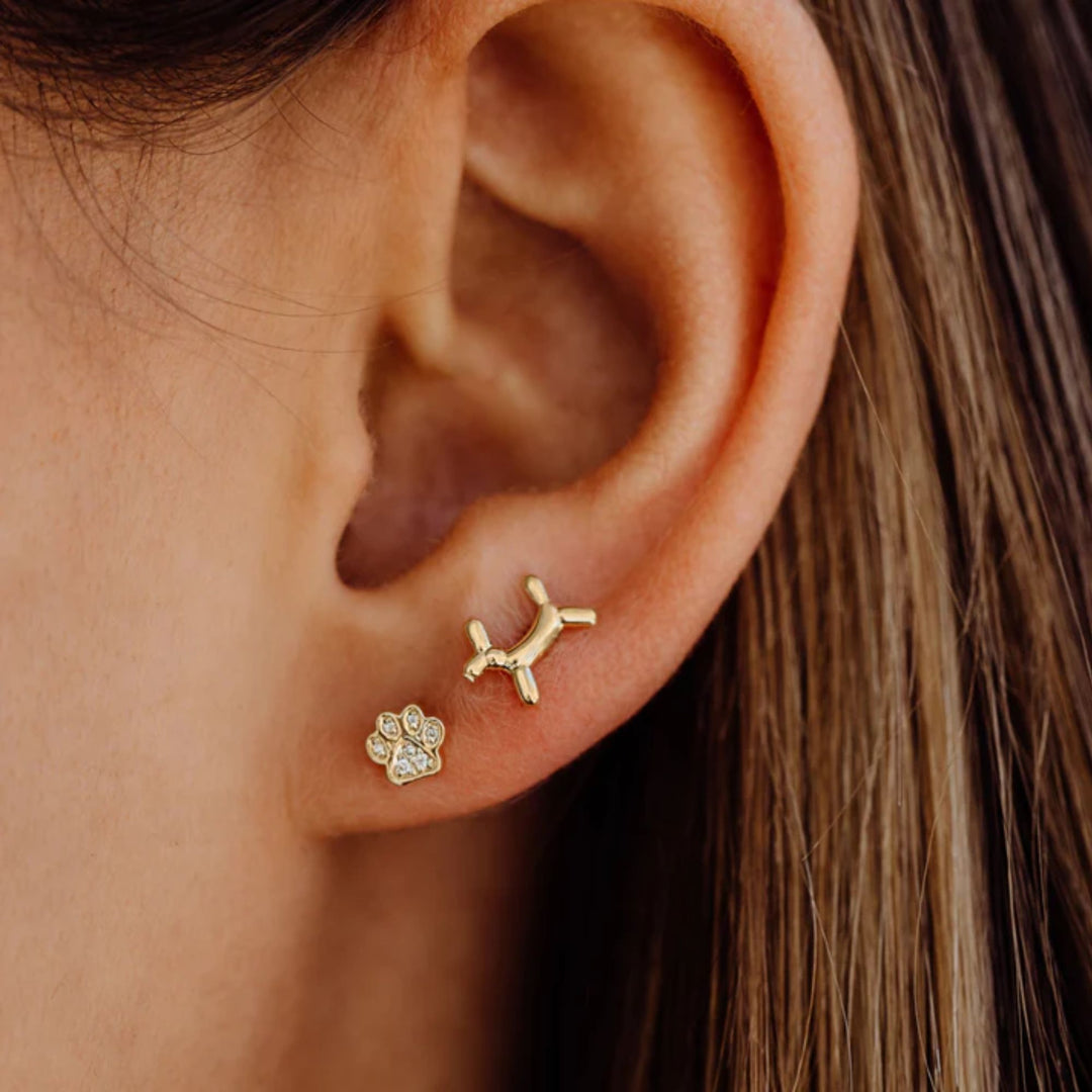 Mini Paw Studs