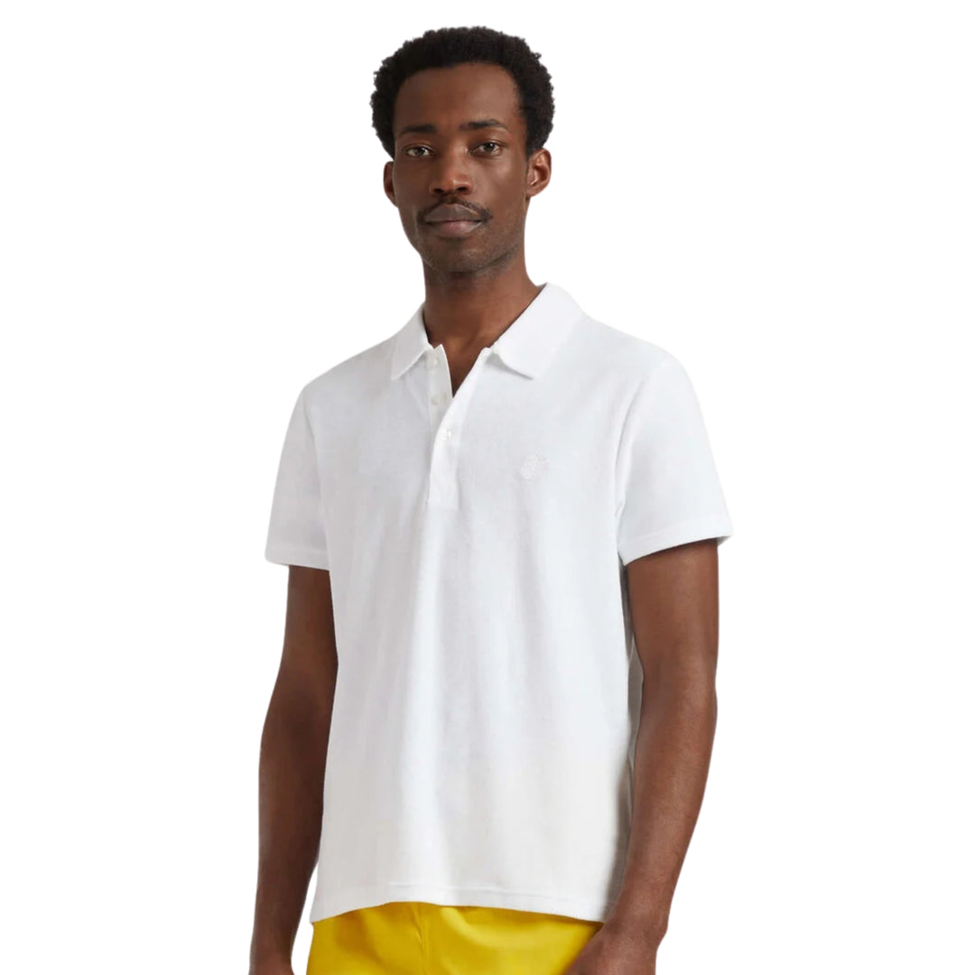 Phoenix Terry Polo in White