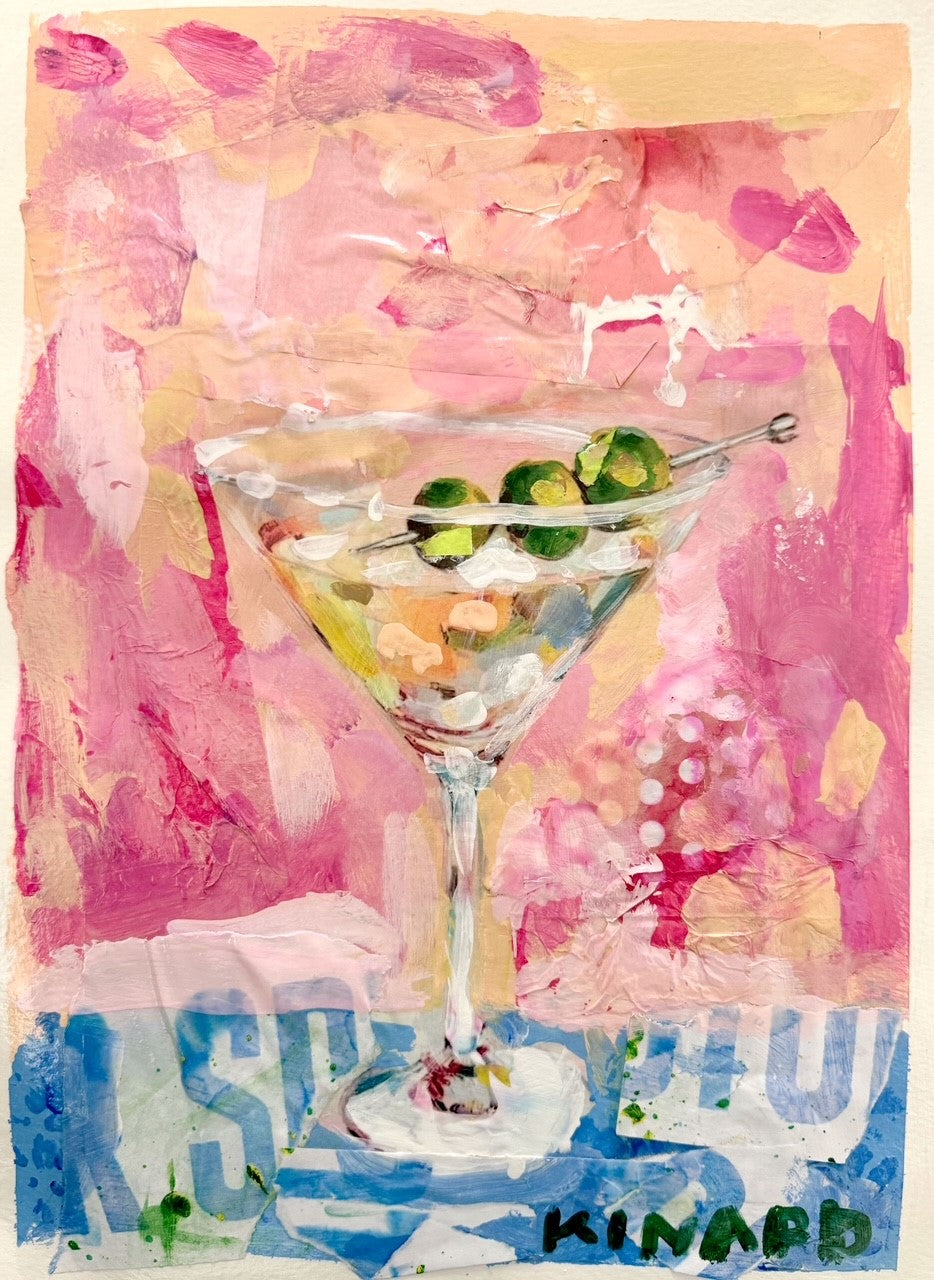 Extra Olives Original Art Piece by Christy Kinard