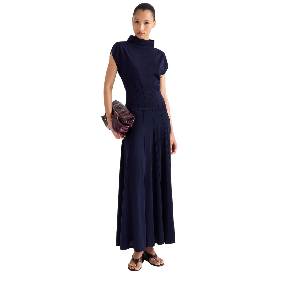 Funnel Neck Sleeveless Top