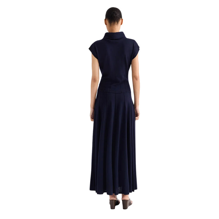 Funnel Neck Sleeveless Top