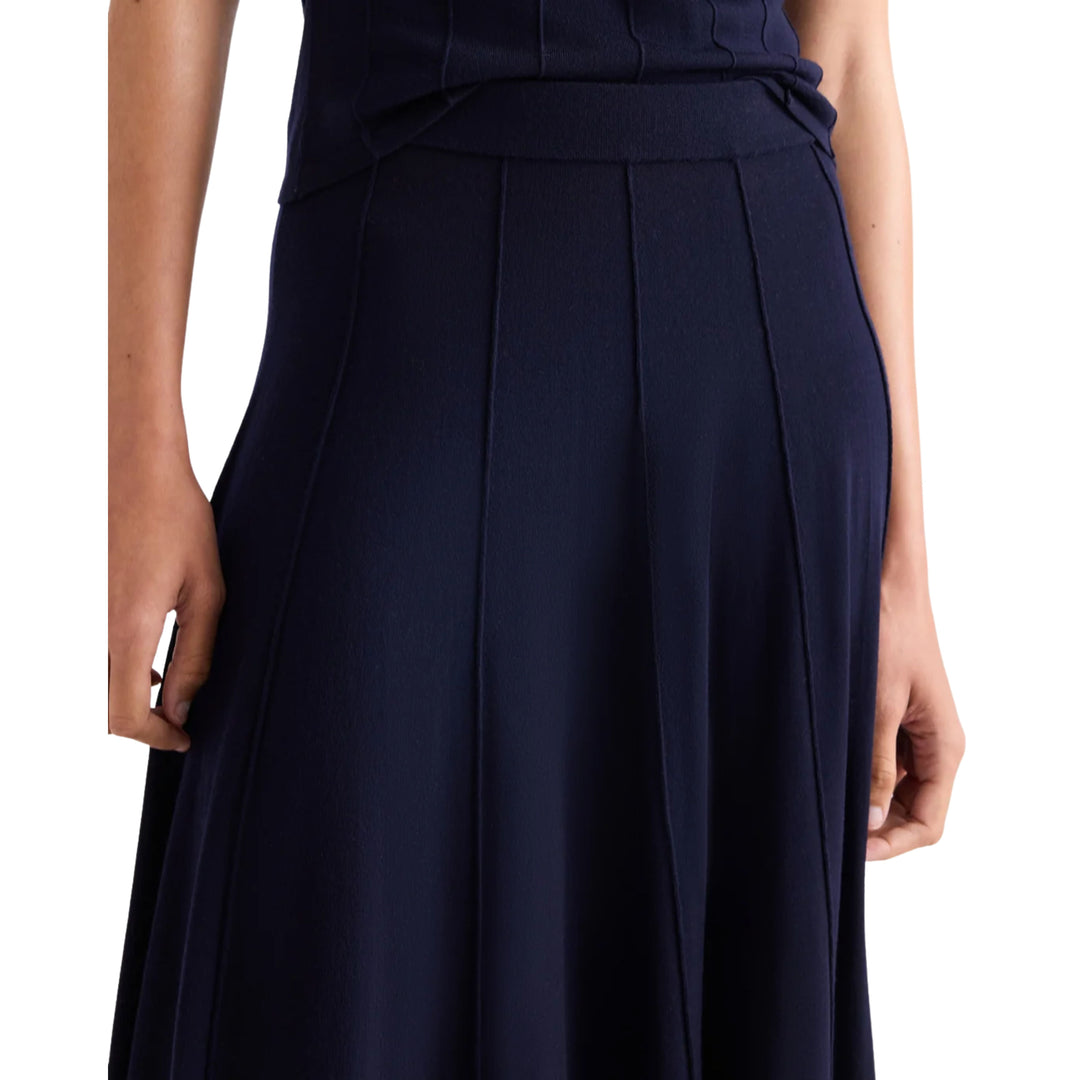 Seamed Maxi Skirt