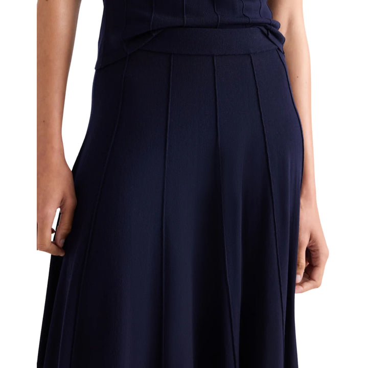 Seamed Maxi Skirt