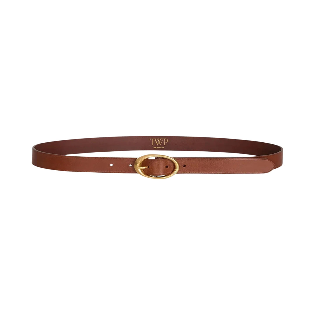 Narrow Belt in Cognac