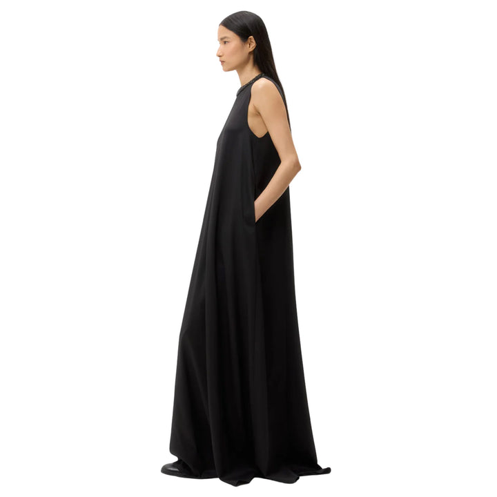 Capitol Dress W/ Crystal Collar