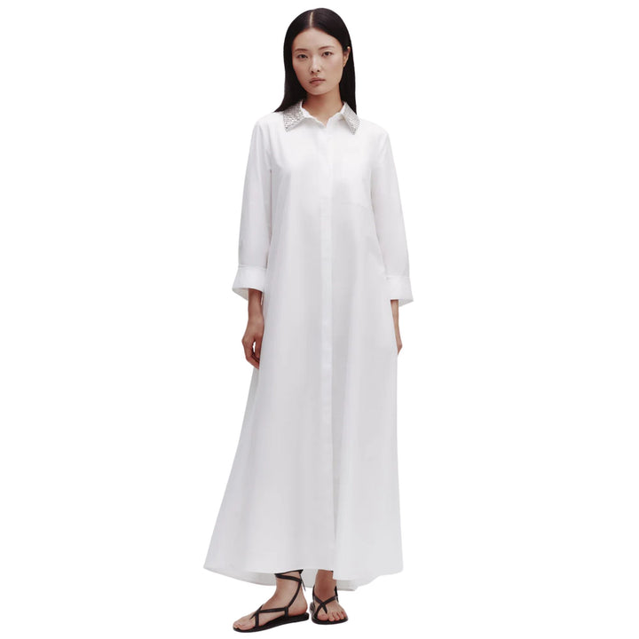Jennys Gown With Crystal Collar