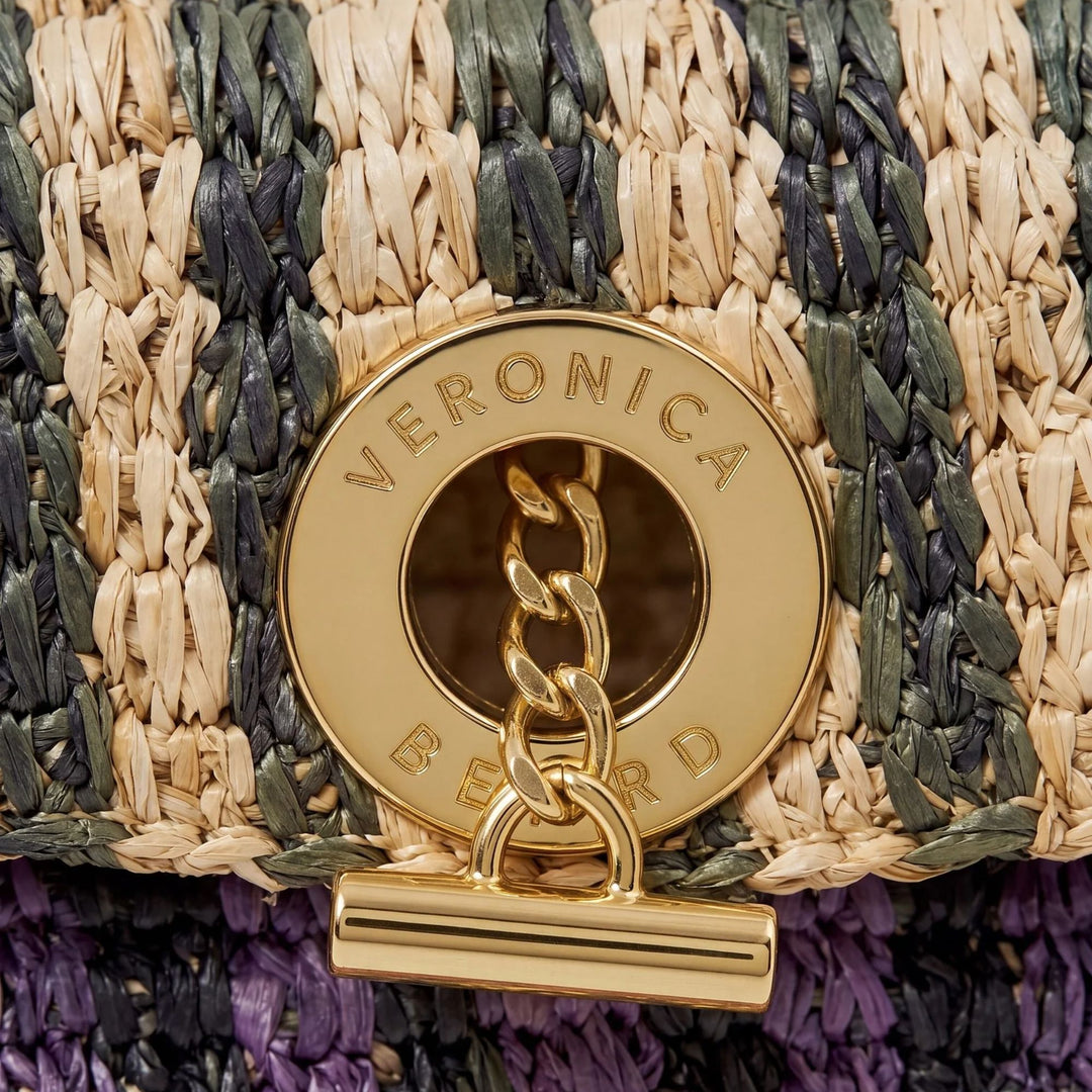 Raffia Anchor Clutch