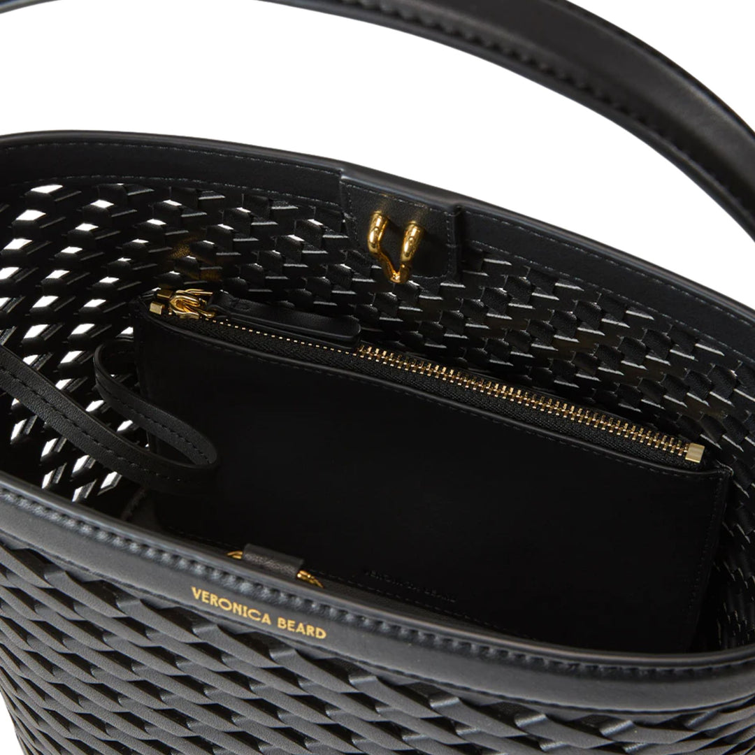 Small Perforated Feedbag-Black