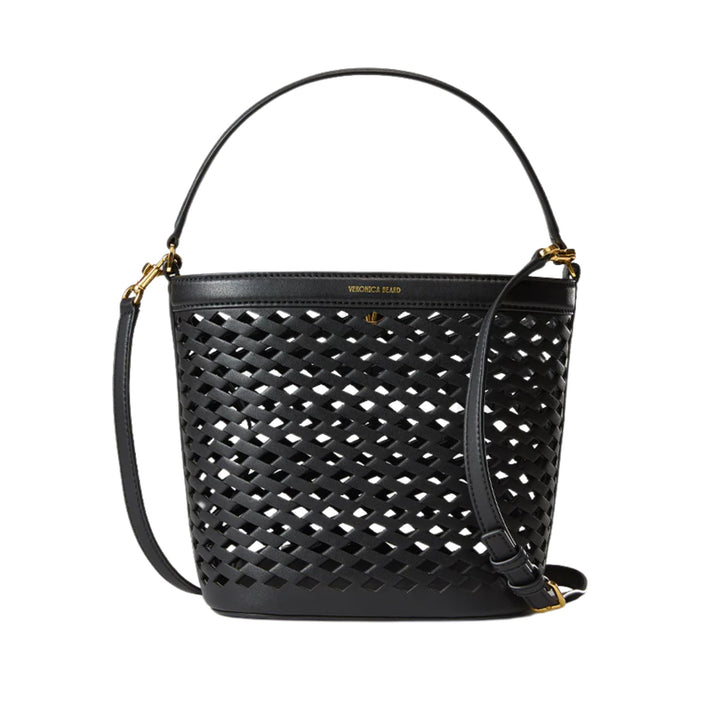 Small Perforated Feedbag-Black