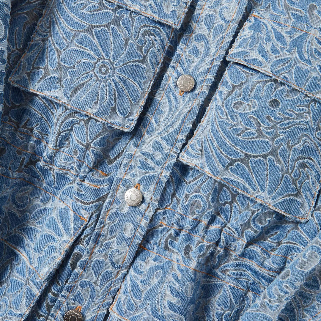 Lane Jacket w/ Burnout Floral