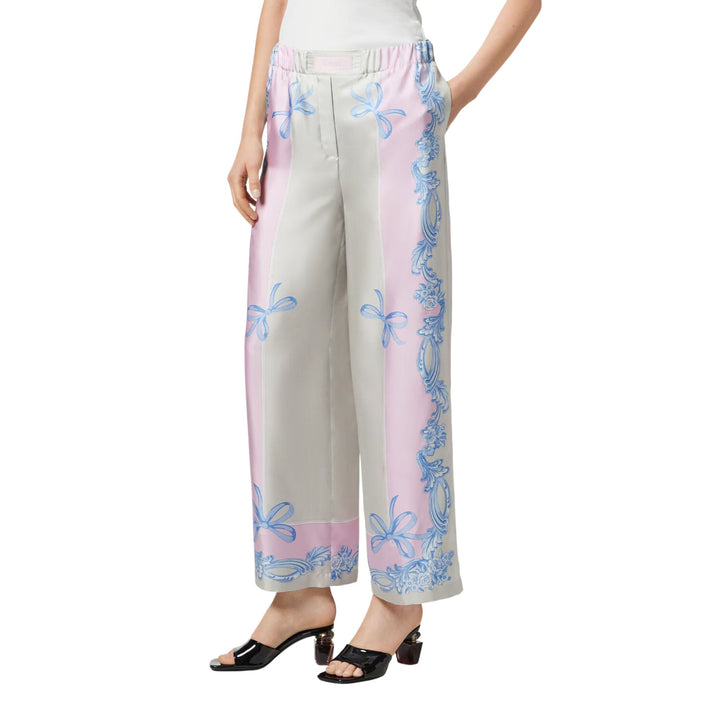 Print Silk Pant
