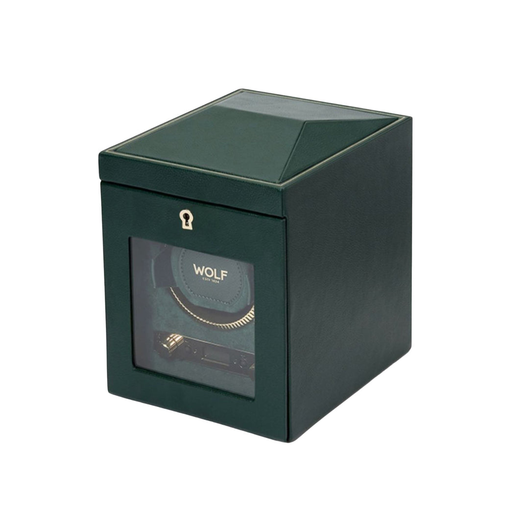 British Racing Single Watch Winder No Storage in Green
