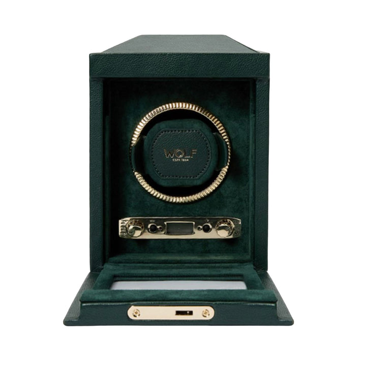 British Racing Single Watch Winder No Storage in Green