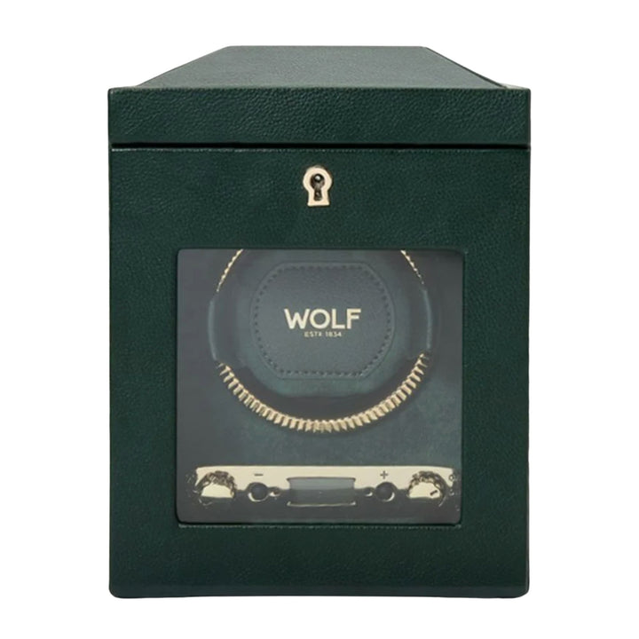 British Racing Single Watch Winder No Storage in Green