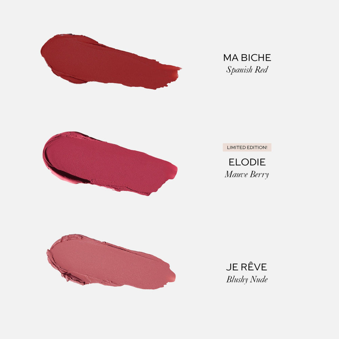 Petite Lip Suede Matte Lipstick Trio