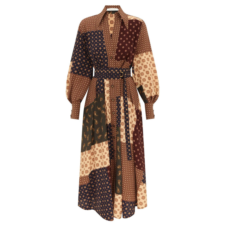 Tuck Midi Dress