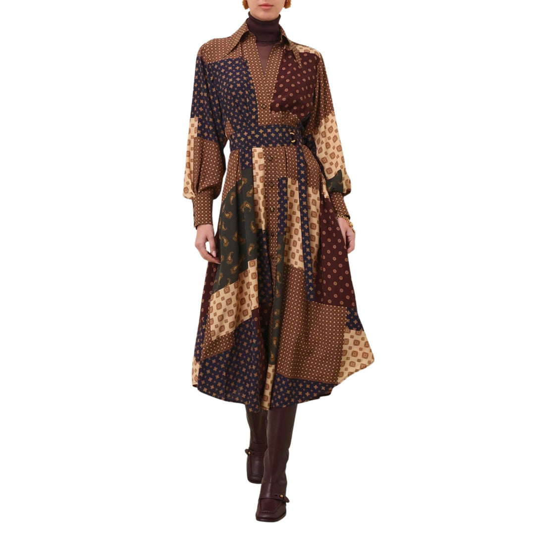 Tuck Midi Dress