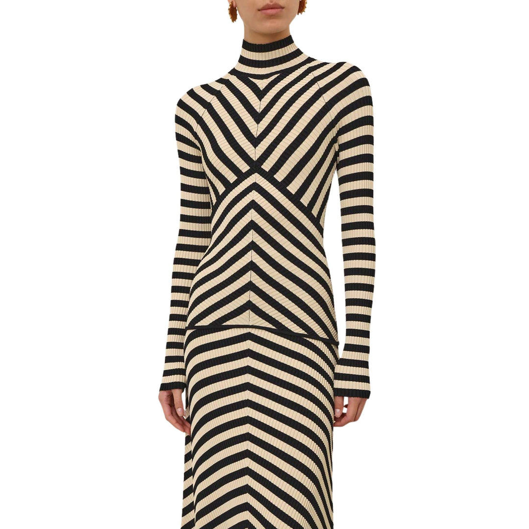 Valiant Deco Stripe Top